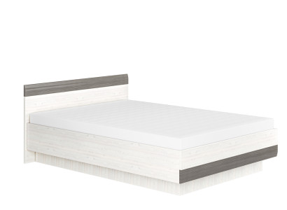 Chambre Lit en bois Lit Lits Style hôtel Solide neuf 140x200cm